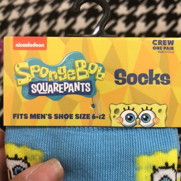 Sponge Bob SquarePants Character Socks - Picture 5 of 5